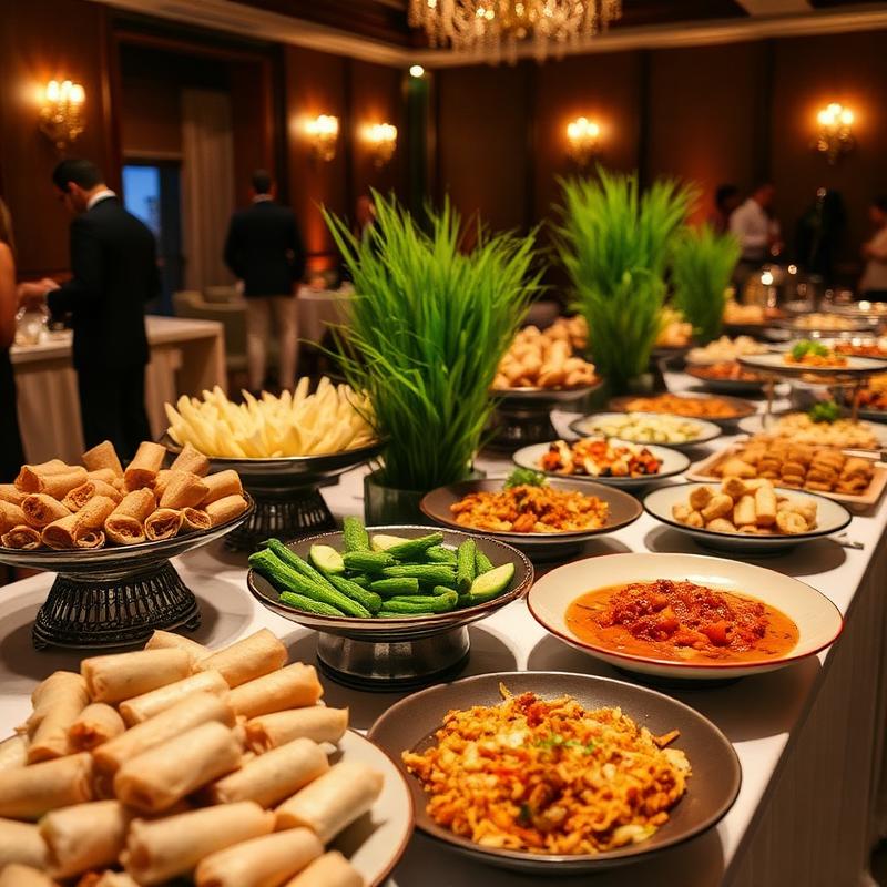 Catering buffet