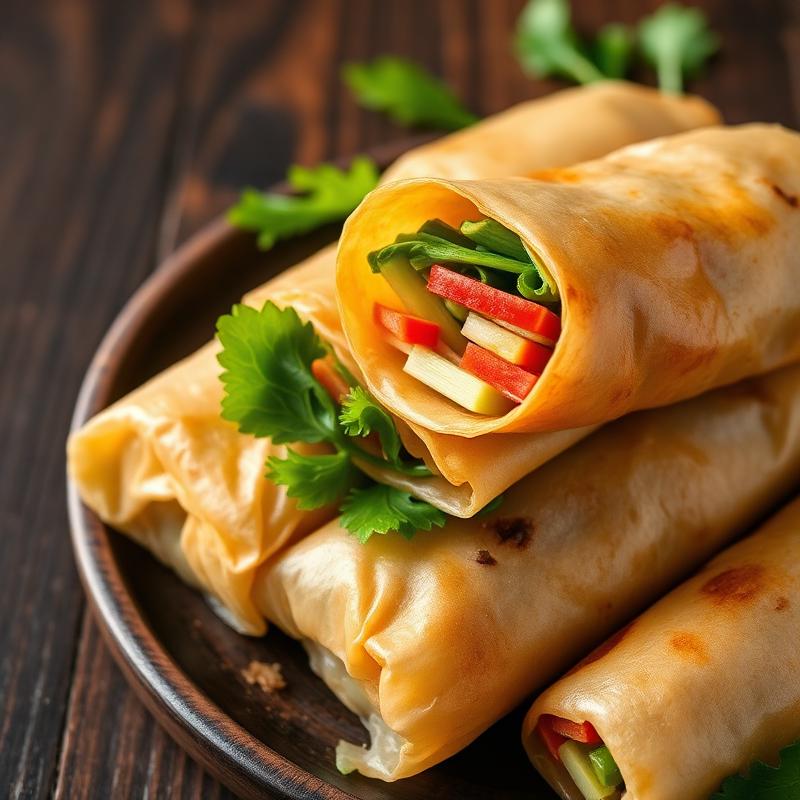 Vegetarische loempia's